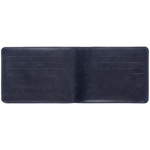 Портмоне inCase, серое с синим фото 6 Портмоне inCase, серое с синим фото 6