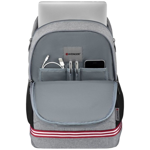 Рюкзак Collegiate Quadma, серый фото 6 Рюкзак Collegiate Quadma, серый фото 6