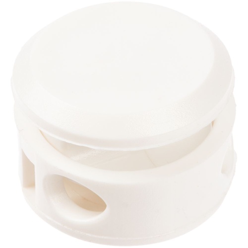 Двойной фиксатор для шнура Brоgy, белый фото 2