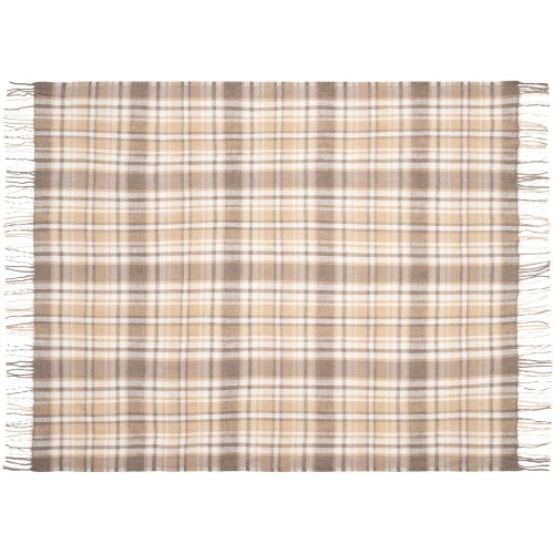 Плед «Берген», бежевый фото 4