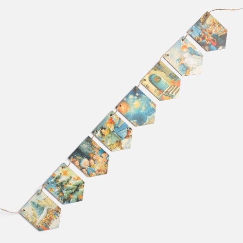 Деревянные флажки «Праздничные мотивы» фото 6 Деревянные флажки «Праздничные мотивы» фото 6