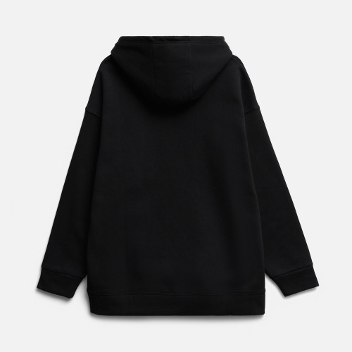 Худи оверсайз унисекс Snuggie, черное фото 2 Худи оверсайз унисекс Snuggie, черное фото 2