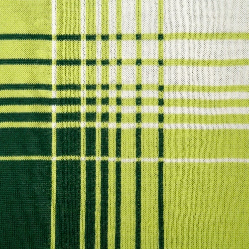 Плед Duotone, зеленый с белым фото 7 Плед Duotone, зеленый с белым фото 7