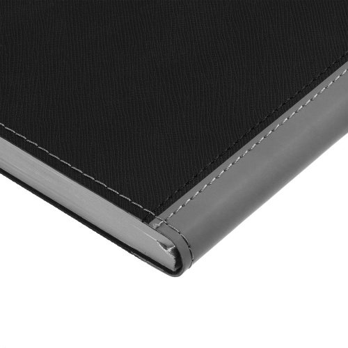 Ежедневник Nice Twice, недатированный, черный с серым фото 8