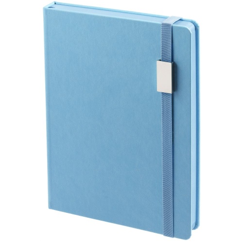 Ежедневник New Factor Metal, голубой фото 4 Ежедневник New Factor Metal, голубой фото 4