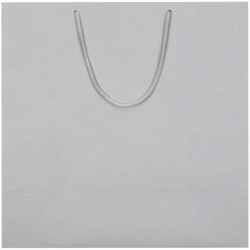 Пакет бумажный Porta L, серый фото 3