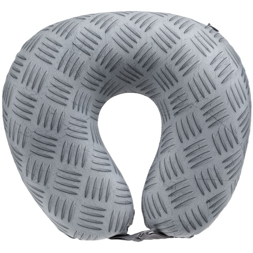 Подушка дорожная Hard Work, серая фото 3 Подушка дорожная Hard Work, серая фото 3
