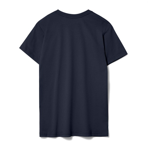 Футболка унисекс T-Bolka 160, темно-синяя фото 3