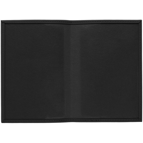 Обложка для паспорта Shall, черная фото 4