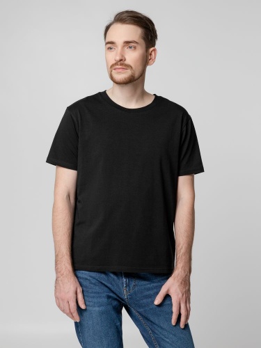 Футболка унисекс Tervu, черная фото 10