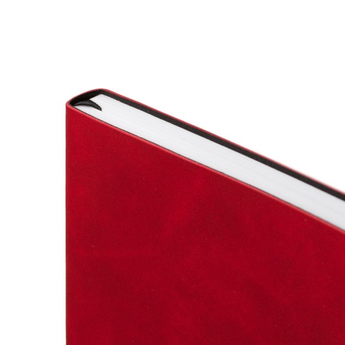 Ежедневник Nubuck Touch, недатированный, красный фото 4