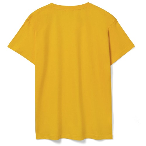 Футболка унисекс T-Bolka 180, желтая фото 3