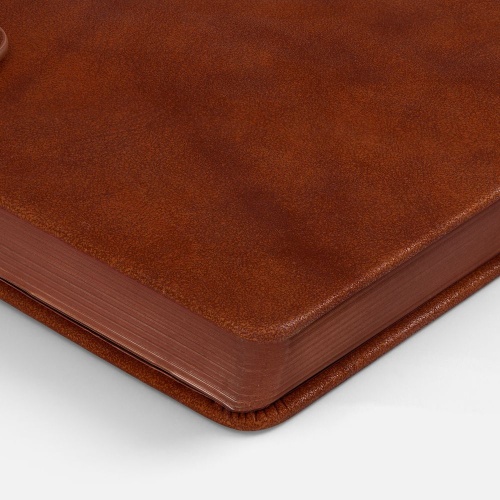 Ежедневник Leadmark, недатированный, коричневый фото 3