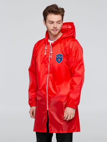Дождевик «СКА», красный фото 3