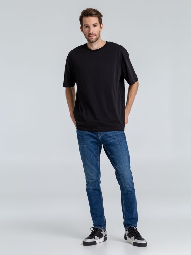 Футболка оверсайз «Внутренний Рим», черная фото 3