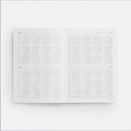 Ежедневник Prizma, недатированный, оранжевый фото 3 Ежедневник Prizma, недатированный, оранжевый фото 3