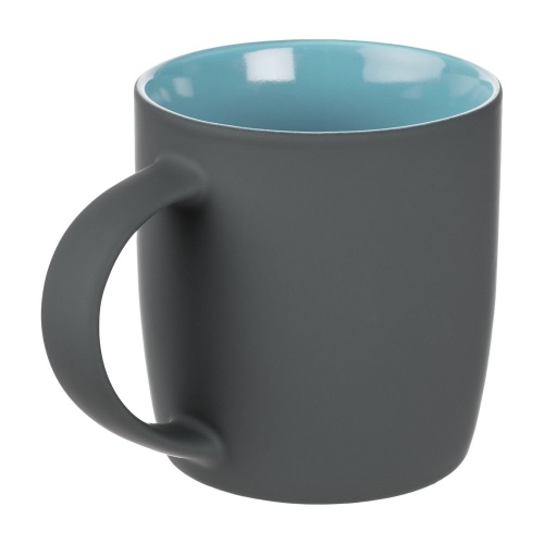 Кружка Surprise Touch c покрытием софт-тач, голубая фото 3 Кружка Surprise Touch c покрытием софт-тач, голубая фото 3