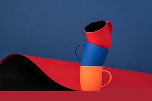 Кружка Surprise Touch Black c покрытием софт-тач, красная фото 4 Кружка Surprise Touch Black c покрытием софт-тач, красная фото 4