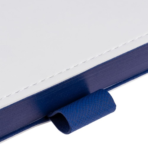 Ежедневник White Shall, недатированный, белый с синим фото 7 Ежедневник White Shall, недатированный, белый с синим фото 7