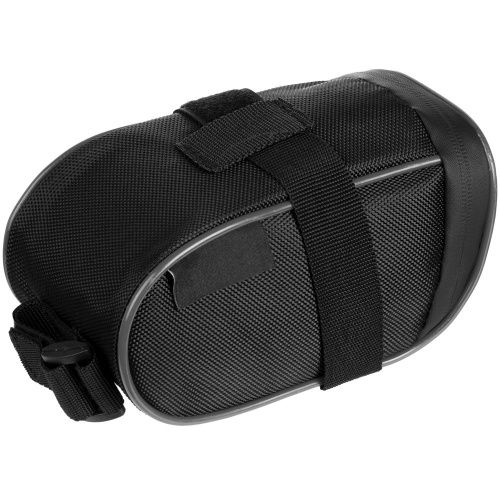 Велосумка BikeLine под седло, черная с серым Велосумка BikeLine под седло, черная с серым