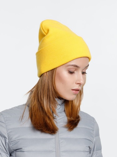 Шапка Urban Flow, желтая фото 3