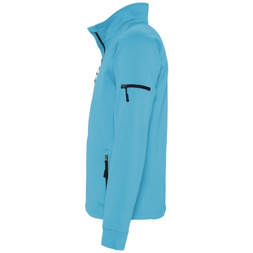 Куртка флисовая мужская New Look Men 250, бирюзовая фото 4 Куртка флисовая мужская New Look Men 250, бирюзовая фото 4