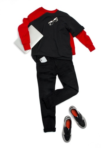 Футболка оверсайз унисекс Kosmos 2.0, кремовая фото 13