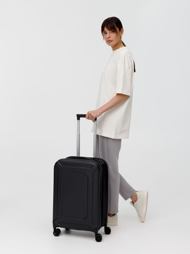 Чемодан Platta, черный фото 5