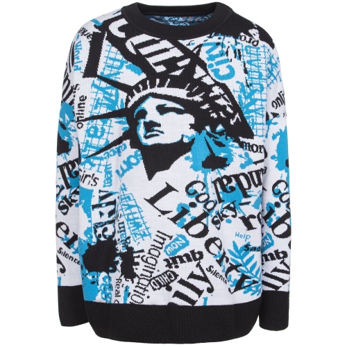 Свитер оверсайз на заказ Tricksy Net, акрил фото 4