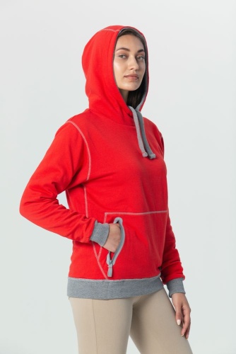 Двусторонняя толстовка Revers, серая с красным фото 12 Двусторонняя толстовка Revers, серая с красным фото 12