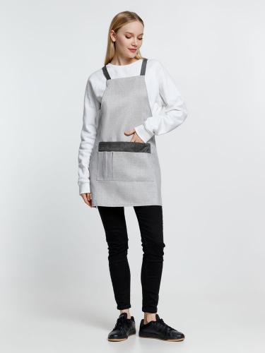 Фартук Settle In, серый фото 3 Фартук Settle In, серый фото 3