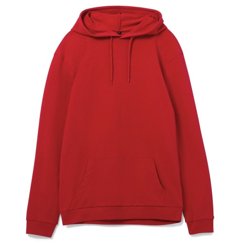 Толстовка с капюшоном унисекс Hoodie, красная Толстовка с капюшоном унисекс Hoodie, красная