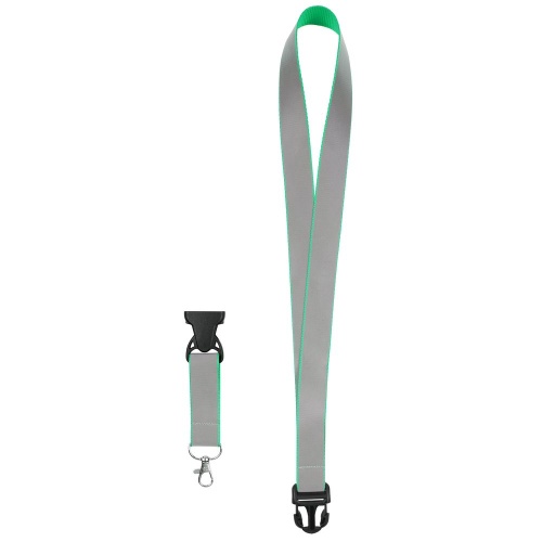 Лента светоотражающая Interlevel, зеленая с серым фото 4 Лента светоотражающая Interlevel, зеленая с серым фото 4