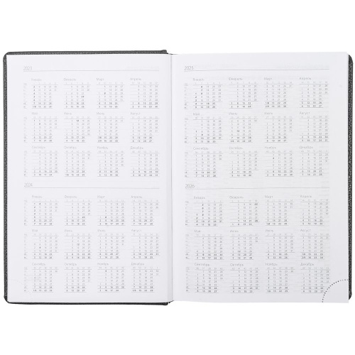 Ежедневник Sagrin, недатированный, темно-серый фото 5 Ежедневник Sagrin, недатированный, темно-серый фото 5