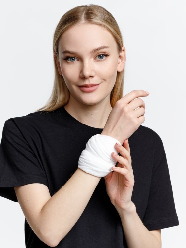 Многофункциональная бандана Dekko, белая фото 4 Многофункциональная бандана Dekko, белая фото 4