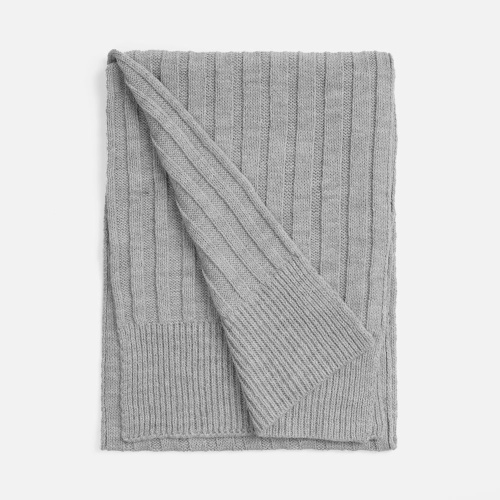 Шарф Bellish, светло-серый меланж фото 3