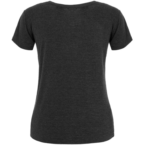 Футболка женская Chakraday, черный меланж фото 3