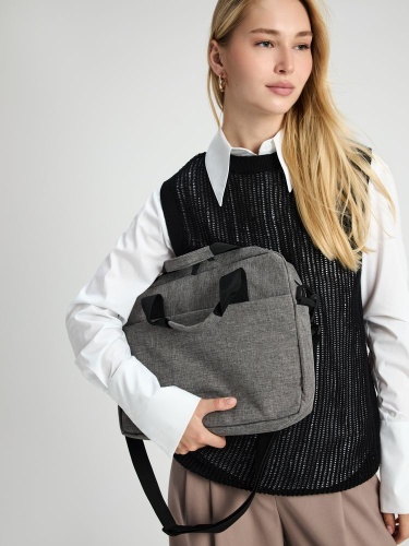 Сумка для ноутбука Delegate, серая фото 5