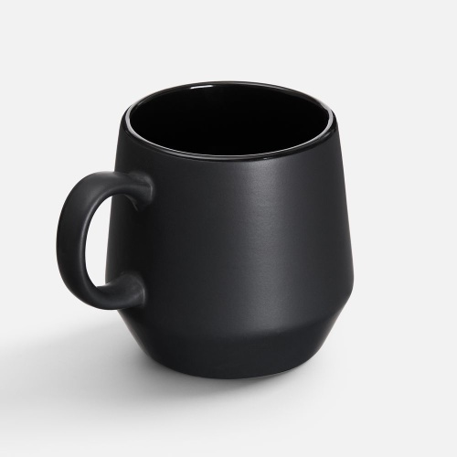 Кружка Tubbi, черная фото 2