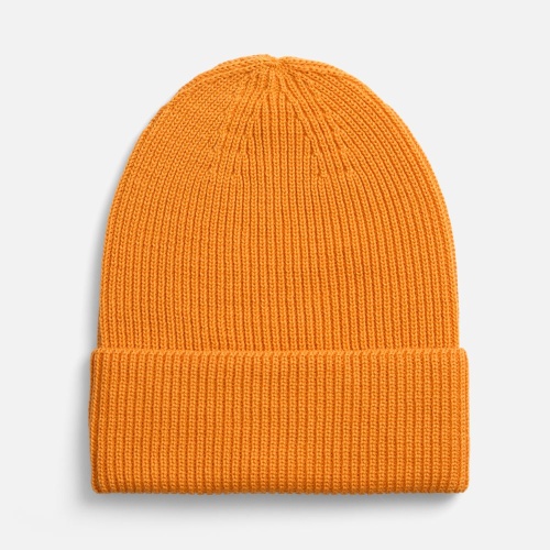 Шапка Nobilis Mono, оранжевая (абрикос) фото 2 Шапка Nobilis Mono, оранжевая (абрикос) фото 2