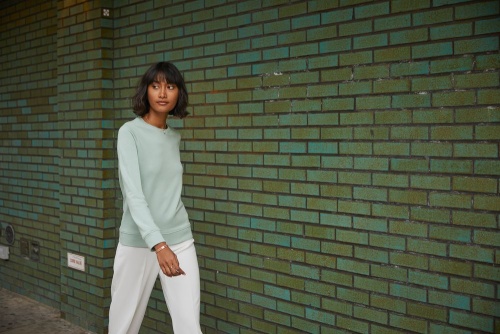 Свитшот женский BNC Inspire (Organic), черный фото 6 Свитшот женский BNC Inspire (Organic), черный фото 6