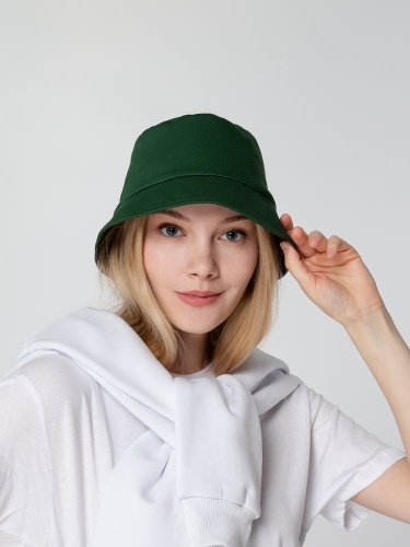 Панама Vento, зеленая (оливковая) фото 6 Панама Vento, зеленая (оливковая) фото 6