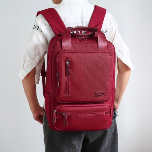 Рюкзак для ноутбука B175, бордовый фото 7