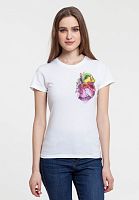 Футболка женская «Внутренняя красота», белая