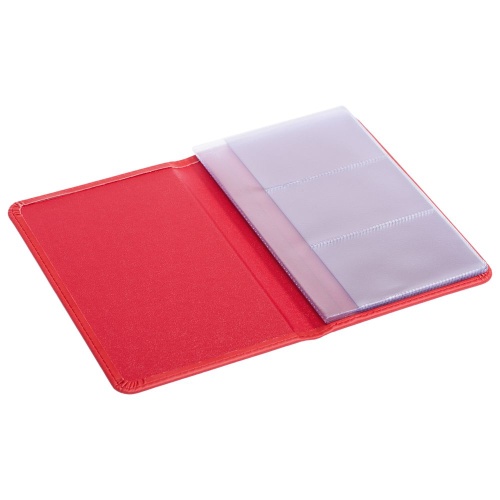 Визитница Brand, красная фото 4