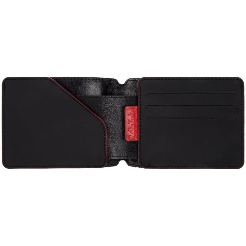 Портмоне Arrival, черное с красным фото 3 Портмоне Arrival, черное с красным фото 3