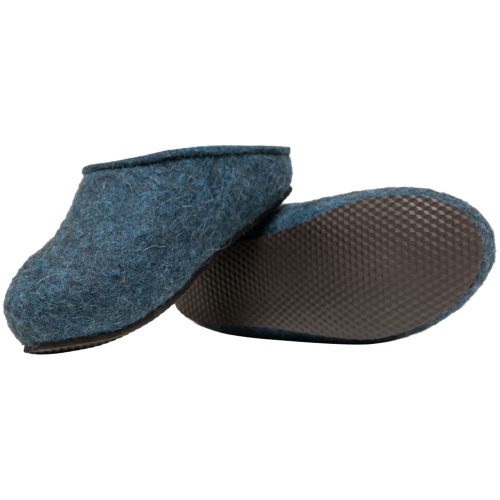 Домашние валенки Step, темно-синие (индиго) фото 3