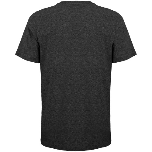 Футболка унисекс Tuner, черный меланж фото 2