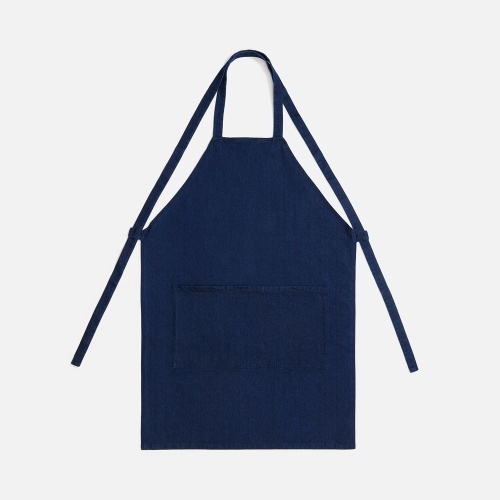 Фартук джинсовый E2, синий фото 2 Фартук джинсовый E2, синий фото 2