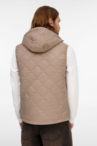 Жилет унисекс Tarnaby, бежевый фото 5 Жилет унисекс Tarnaby, бежевый фото 5